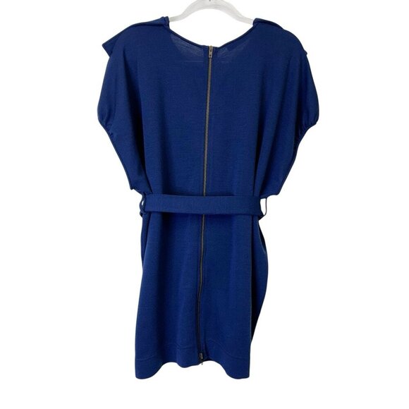 Stella McCartney Wool Sweater Dress Womens Size 40 US Small 4-6 Navy Slouchy - Picture 7 of 14